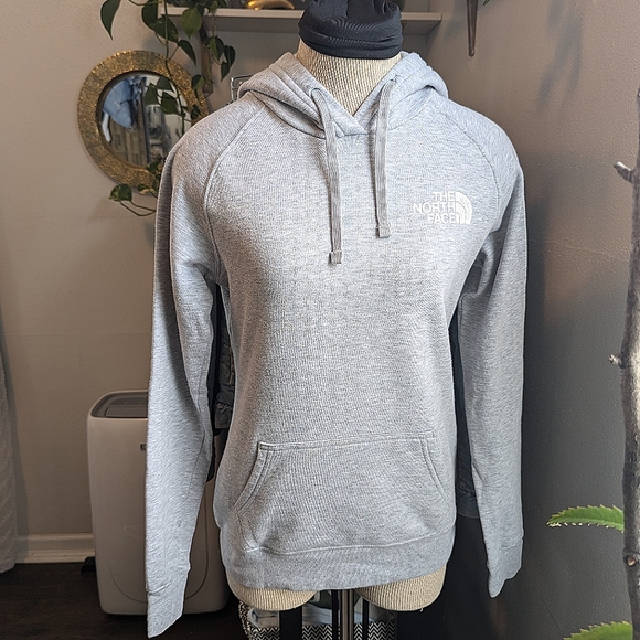 The North Face Sweaters - The North Face Sierra Nevada Topographical Map Grey Logo Hoodie Sweatshirt